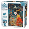 Ks Games A Woman In Red Kimono Puzzle 500 Parça 20070