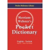 Merriam Websters Pocket Dictionary  English - Turkish İngilizce-Türkçe Cep Sözlüğü