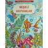 Her Yaş İçin Boyama Kitabı - Neşeli Hayvanlar