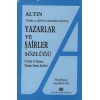 Yazarlar Ve Şairler Sözlüğü