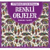 Renkli Objeler - Yetişkinler İçin Boyama