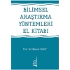 Bilimsel Araştırma Yöntemleri El Kitabı