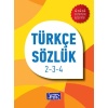 İlköğretim Türkçe Sözlük Karton Kapak 2-3-4