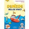 Denizde Neler Var? - Boyama Kitaplarım 4-5 Yaş