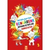 Rengarenk Boyama Kitabı 3 - Kırmızı Kitap