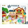 Yer Puzzle-96 Parça Puzzle - Sevimli Mahalle