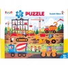 Yer Puzzle-80 Parça Puzzle - İnşaat Alanı