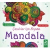 Çocuklar İçin Boyama - Mandala