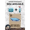 Ahşap Puzzle - Sea Animals (87 Parça)