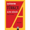 Altın İlköğretim Türkçe Sözlük