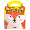 Tilki - Çıkartmalı-Çantalı Kolay Boyama