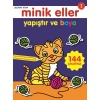 Minik Eller Yapıştır Ve Boya - Lacivert Kitap