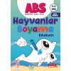 Abs 4-6 Yaş Hayvanlar Boyama Kitabım