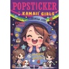 Kawaii Girls Boyama Kitabı Popsticker