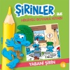 Şirinler İle Hikaye Boyama Kitabı - Yabani Şirin