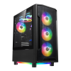 Gamdias Athena M6 Lite, 750W, Tempered Glass, Mesh, Argb, 80+ Bronze, Atx, Gaming Kasa