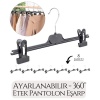 Etek Pantolon Eşarp Kıskaçlı Askı 8 Li Set