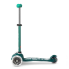 Mini  Deluxe Eco Led 3 Tekerlekli Scooter Green