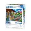 20053 Colorful House Near The Lake  500 Parça Puzzle -