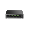 Ls105Gp, Green Tech, 5 Port, Gigabit,  4 Port Poe, Metal Kasa, 65W, Yönetilemez, Masaüstü Switch