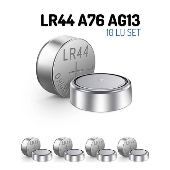 Lr44 A76 Ag13 1.55V 10 Adet Alkaline Pil 716935