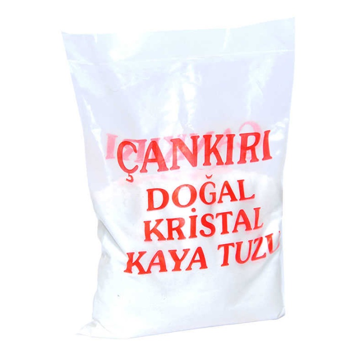 Yemeklik Doğal Kristal Kaya Tuzu Öğütülmüş Çankırı Beyaz 1000 Gr