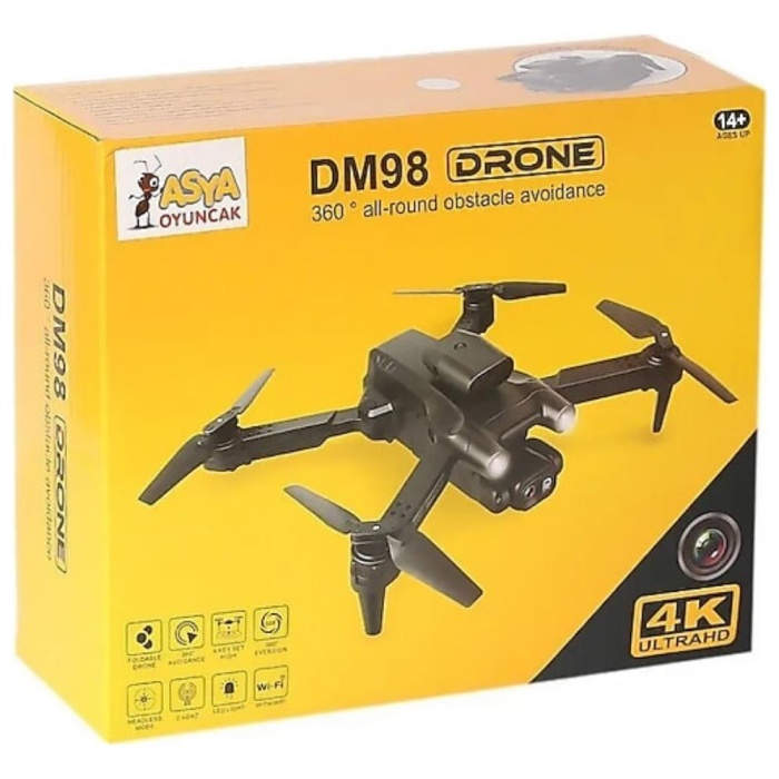 Dm98 - Drone - Çantali Çift Kamerali