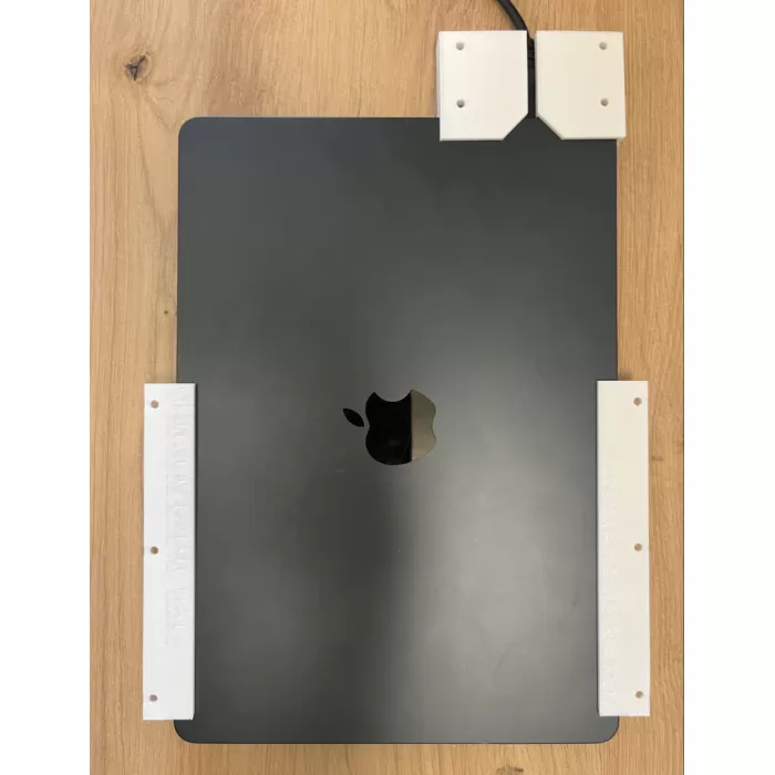 Macbook Air 13 M2  Masa Altı Montaj Aparatı Beyaz 6546936