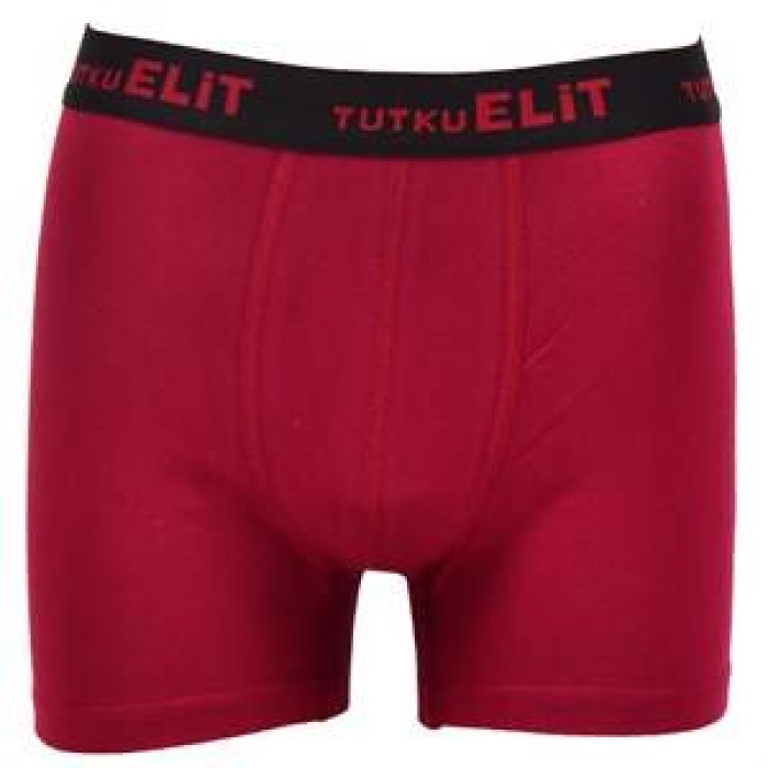 Elastan Spor Erkek Boxer 1252 Kod/renk: Bordo