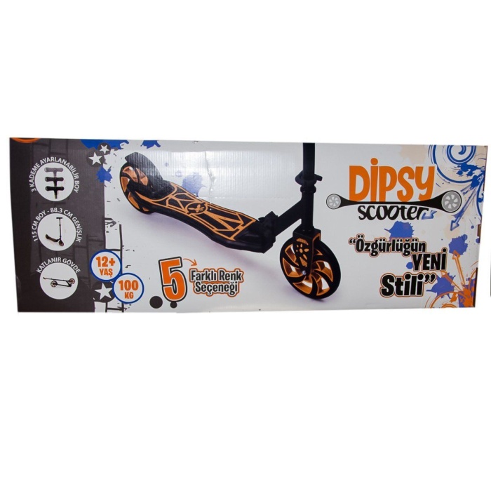 Dsc3 Dipsy Scooter Kutulu Yeşil -