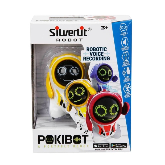 Sil/88042  Silverlit Yapay Zekalı Pokibot Robot