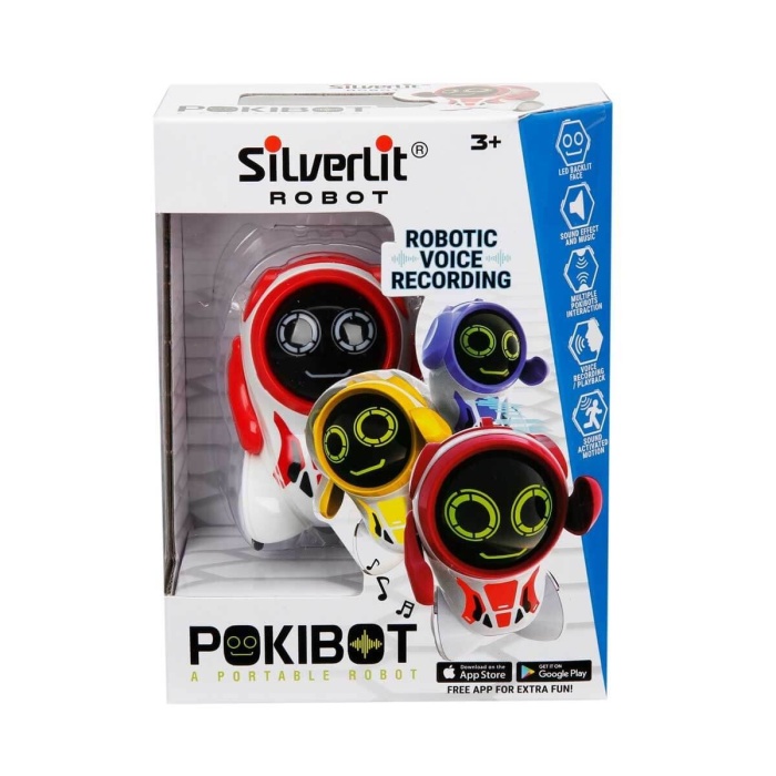 Sil/88042  Silverlit Yapay Zekalı Pokibot Robot