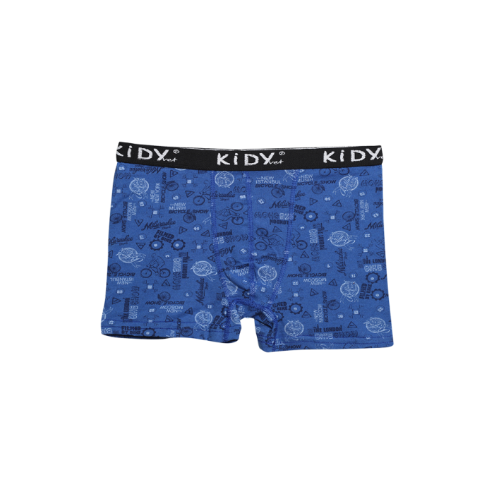 Likralı Empirme Çocuk Boxer 1638-2 Kod/renk: Saks