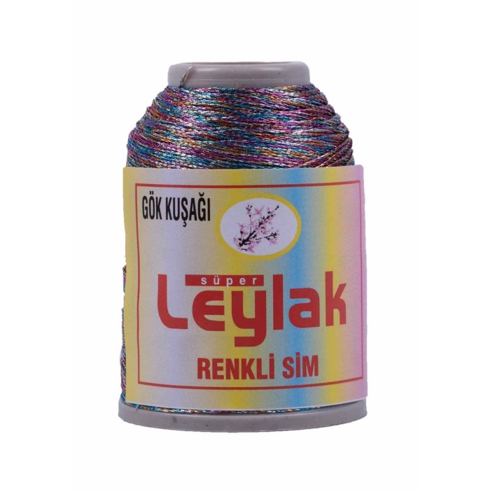 Renkli Sim Ipliği Gökkuşağı