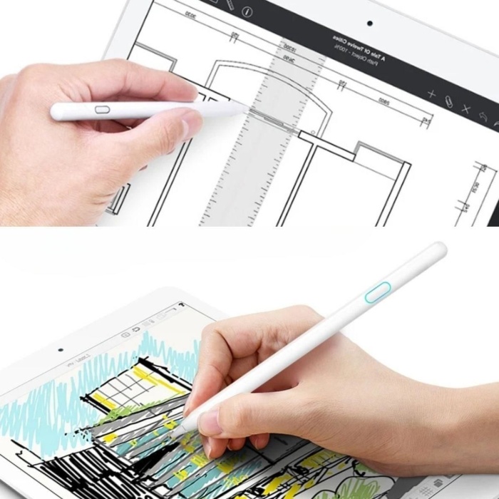 Evrensel Tablet Ve Dokunmatik Telefonlarla Uyumlu Hassas Çizim Ve Tasarım Kalemi