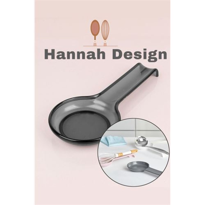 Kepçe Kaşık Altlığı Füme Hannah Design