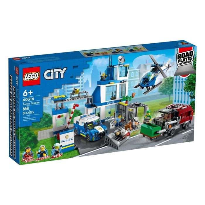 60316 ® City - Polis Merkezi, 668 Parça, +6 Yaş