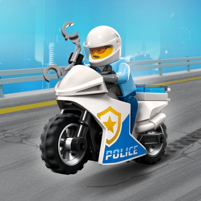 City Polis Motosikleti Araba Takibi 60392