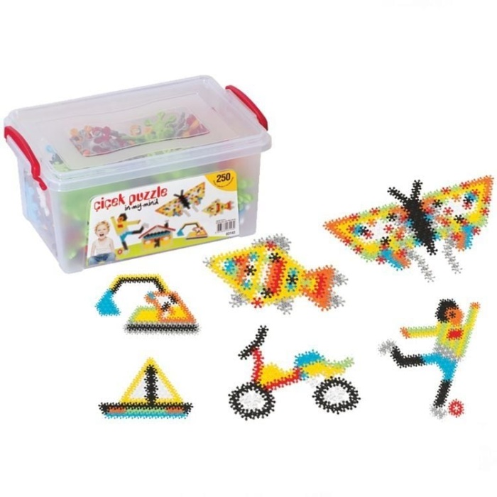 Çiçek Puzzle Küçük Boy 250 Parça