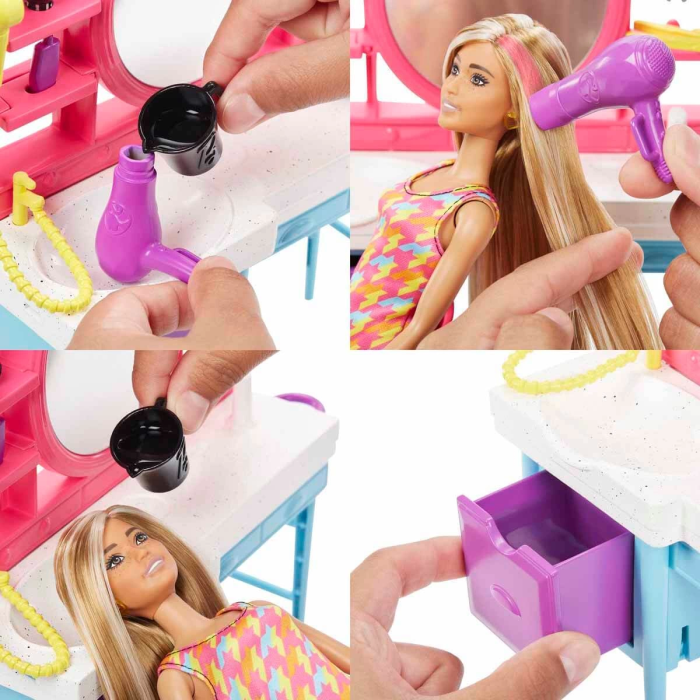 Barbie Muhteşem Kuaför Oyun Seti Hkv00