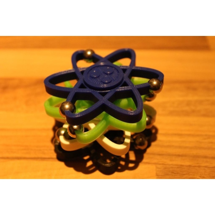 Atom Fidget Spinner Toy - Hand Spin Focus