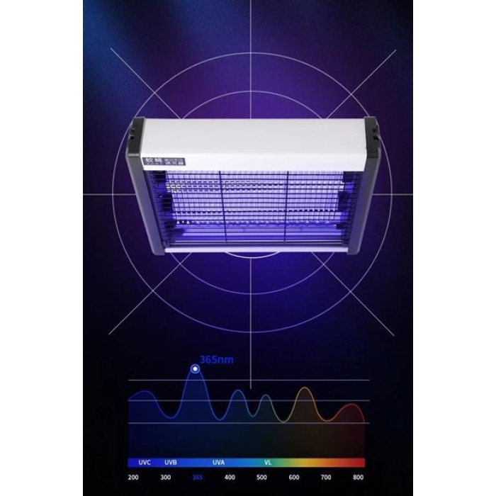 ® Masaüstü Veya Duvara Asılabilen 4W Sessiz Sinek Öldürücü Uv Mor Işıklı Makina