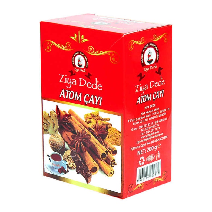 Atom Küp Şeker Çayı Zencefilli Karanfilli Tarçınlı 150 Gr