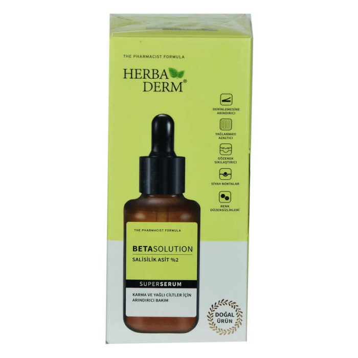 Superserum Betasolution Karma Ve Yağlı Cilt Arındırıcı Doğal Yüz Serumu 30 Ml