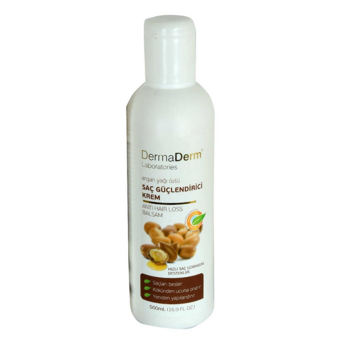 Argan Yağı Özlü Saç Kremi Keratinli (Tuz Ve Paraben Içermez) 500 Ml