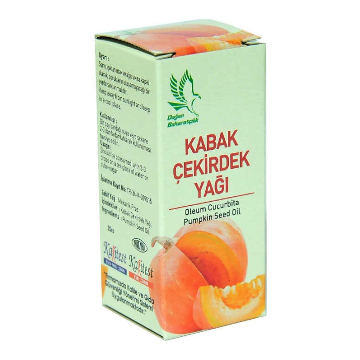 Kabak Çekirdeği Yağı 20Cc