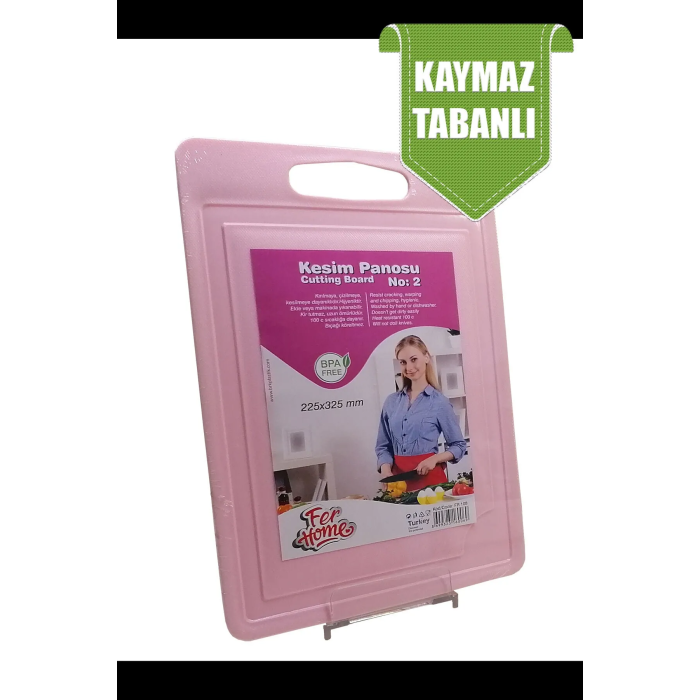 Kesme Tahtası Plastik Büyük Kesme Sunum Tahtası Kesim Panosu 225X325 Mm Turk-Fr-108