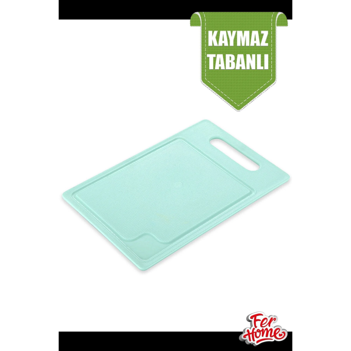 Kesme Tahtası Kaydırmaz Plastik Kesme Sunum Tahtası Pratik Kesim Panosu 160X245 Mm Turk-Fr-107