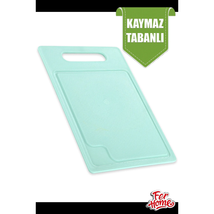 Kesme Tahtası Kaydırmaz Plastik Kesme Sunum Tahtası Pratik Kesim Panosu 160X245 Mm Turk-Fr-107