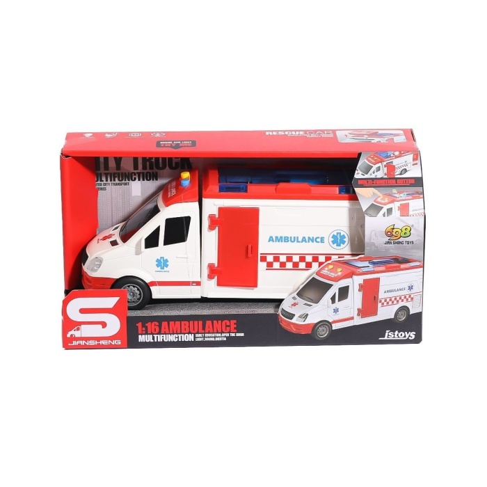 Js126 Sesli Ve Işıklı Ambulans